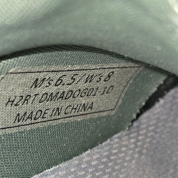 Women's Kizik Madrid Eco-friendly Knit Olive Green Sneakers Size 8 - Picture 9 of 11